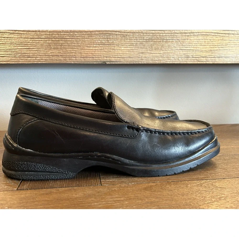 Bass Victory Shoes Mens Size 10M Leather Slip On‎ Loafers Comfort Dress Work